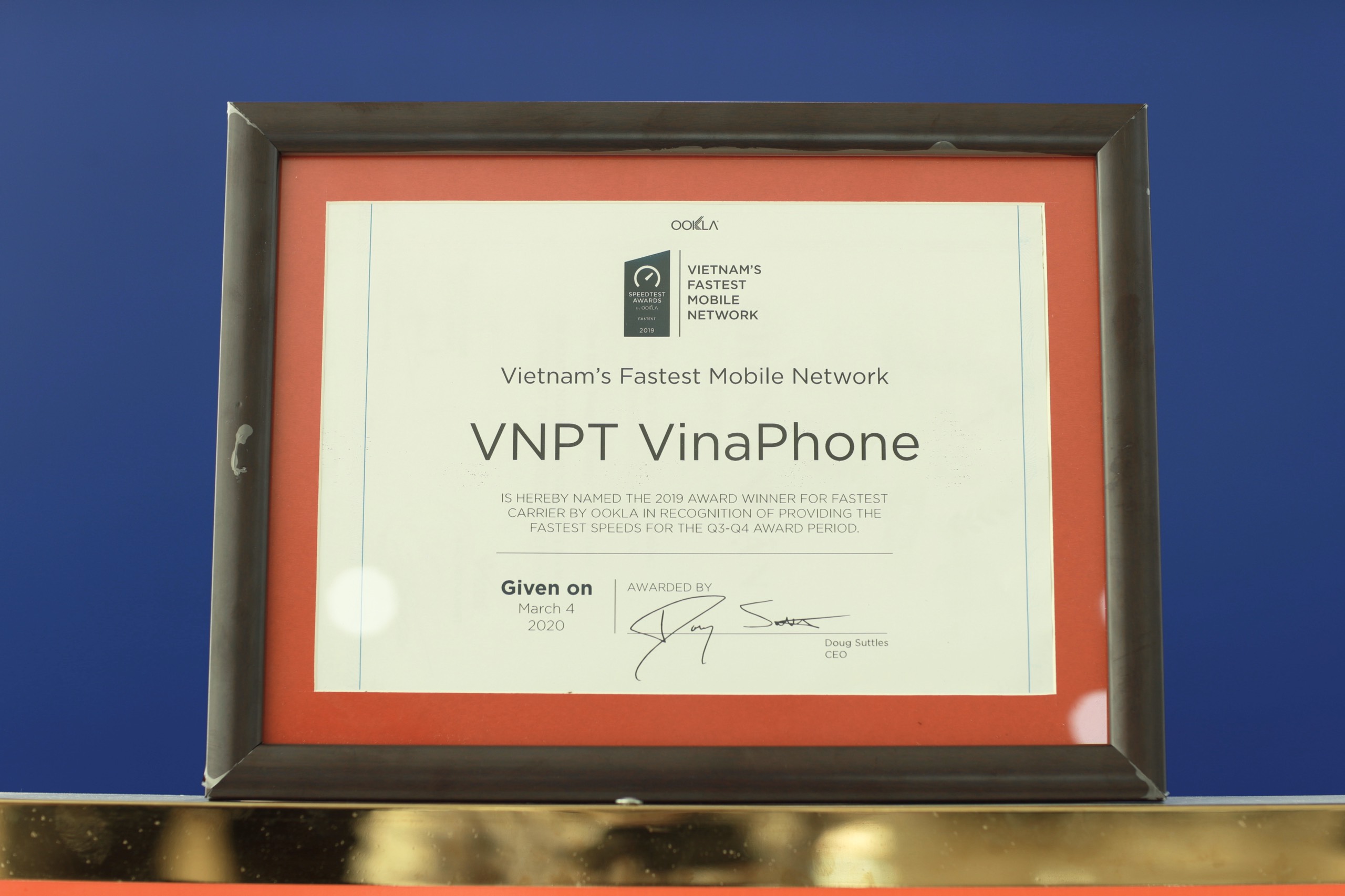 VinaPhone tiếp tục là Nhà mạng 3G/4G nhanh nhất Việt Nam