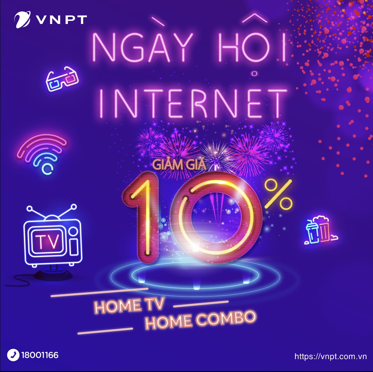 VNPT Hà Nội triển khai chương trình khuyến mại “Ngày hội Internet” 