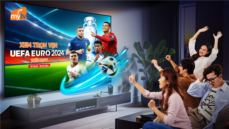 Xem UEFA Euro 2024 trọn vẹn với những tiện ích trên MyTV