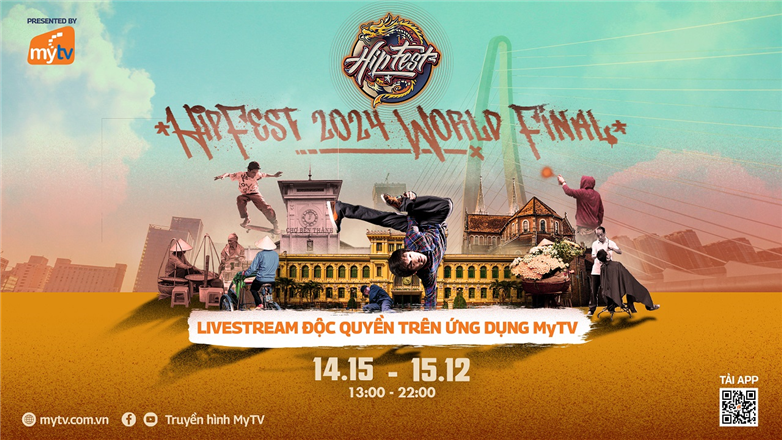 Hipfest 2024 - Lễ hội hiphop hàng đầu Đông Nam Á phát trực tiếp trên các nền tảng của MyTV