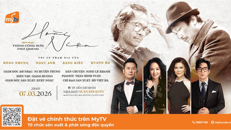 Liveshow “Hoài Niệm” lên sóng độc quyền trên MyTV