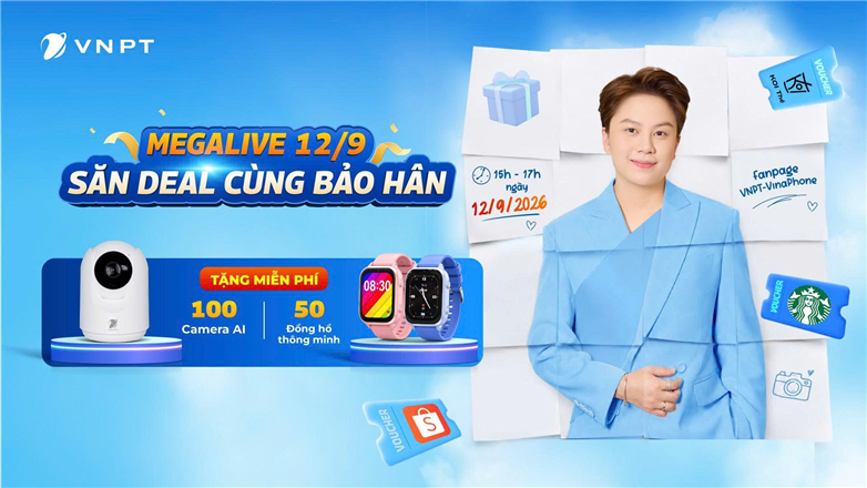 Triển khai chương trình Mega Livestream tháng 9: Tặng 50 đồng hồ Bibowatch 0 đồng
