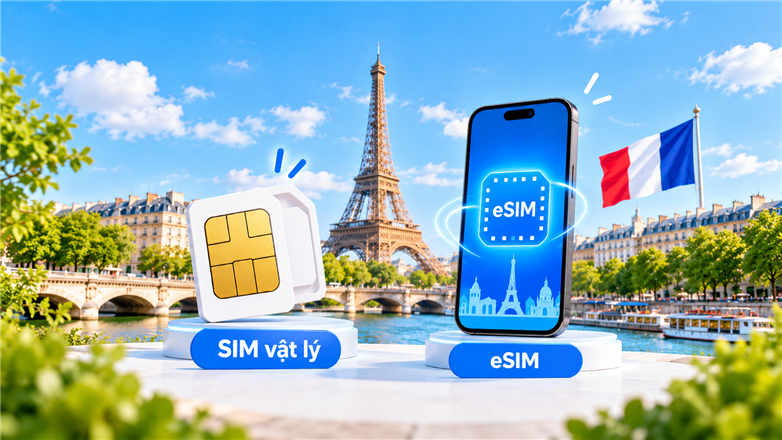 Hướng dẫn chọn SIM du lịch Pháp phù hợp với nhu cầu
