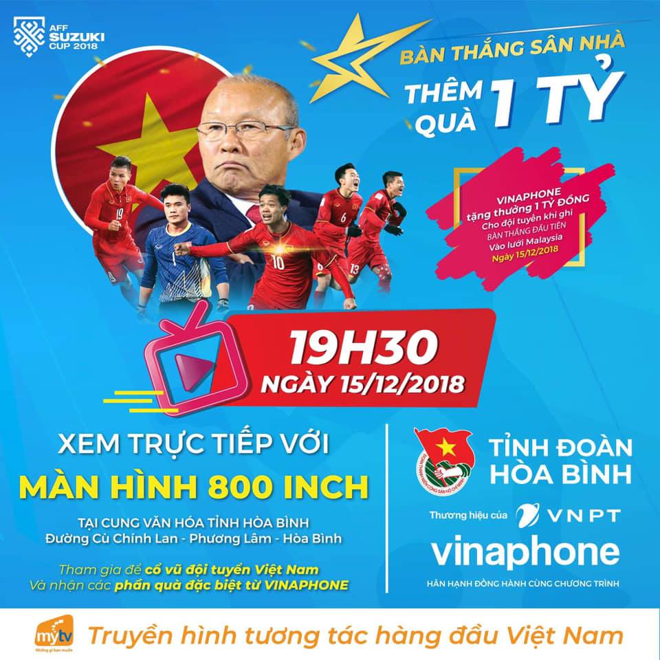 Vinaphone đồng hành cùng AFF cup 2018