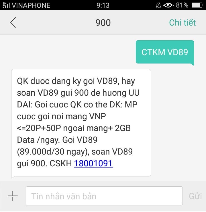 Công cụ các thuê bao vinaphone cần nhớ