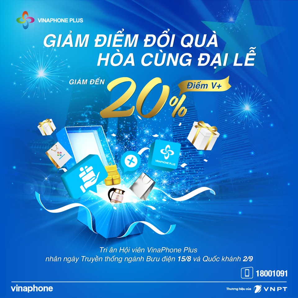 VinaPhone Plus tri ân Hội viên