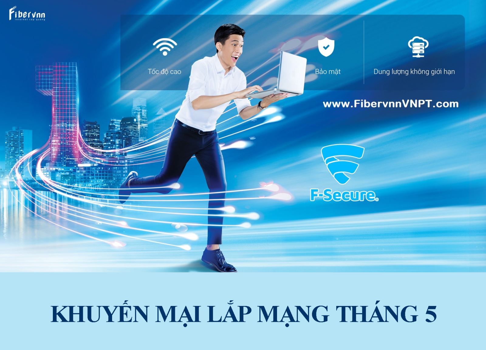 Khuyến mãi lắp mạng internet cáp quang và truyền hình VNPT 