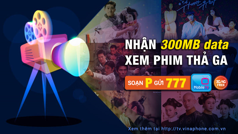 Nhận data, xem phim thả ga trên MobileTV