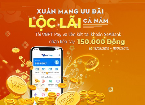 Tải và đăng ký Ví VNPT Pay nhận ngay thẻ quà tặng từ VinaPhone