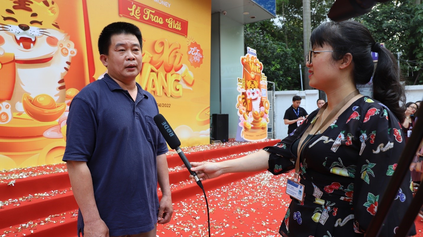 Lễ trao giải Lì xì vàng cùng VNPT Money