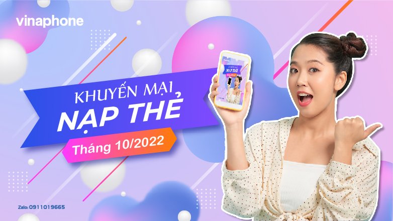 Khuyến mại nạp thẻ tháng 10.2022