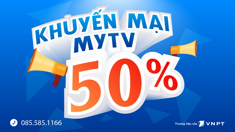 Giảm 50% giá ứng dụng truyền hình MyTV OTT