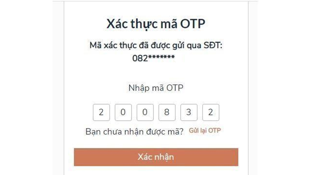 5 bước đăng ký tài khoản dịch vụ công quốc gia bằng thuê bao di động 