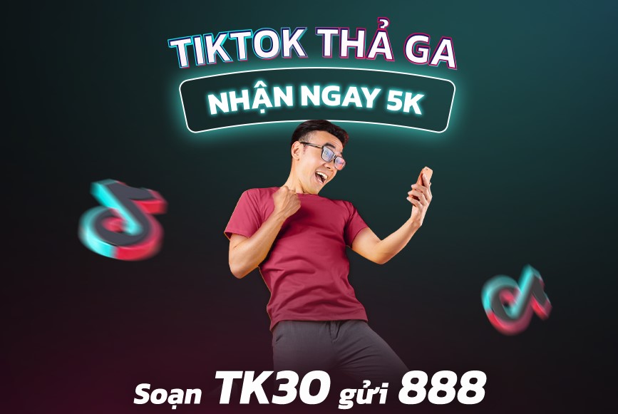 TikTok thả ga – Nhận ngay 5k