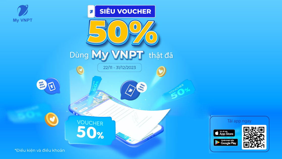 Thanh toán hóa đơn VNPT từ My VNPT