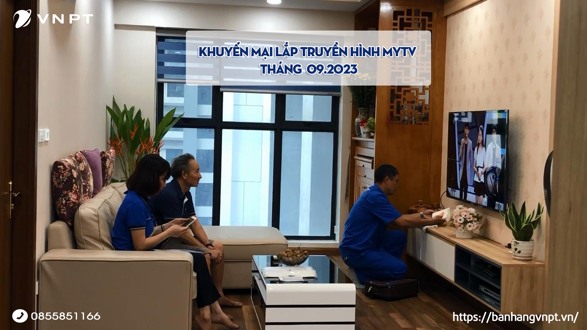 Khuyến mại lắp đặt truyền hình MyTV