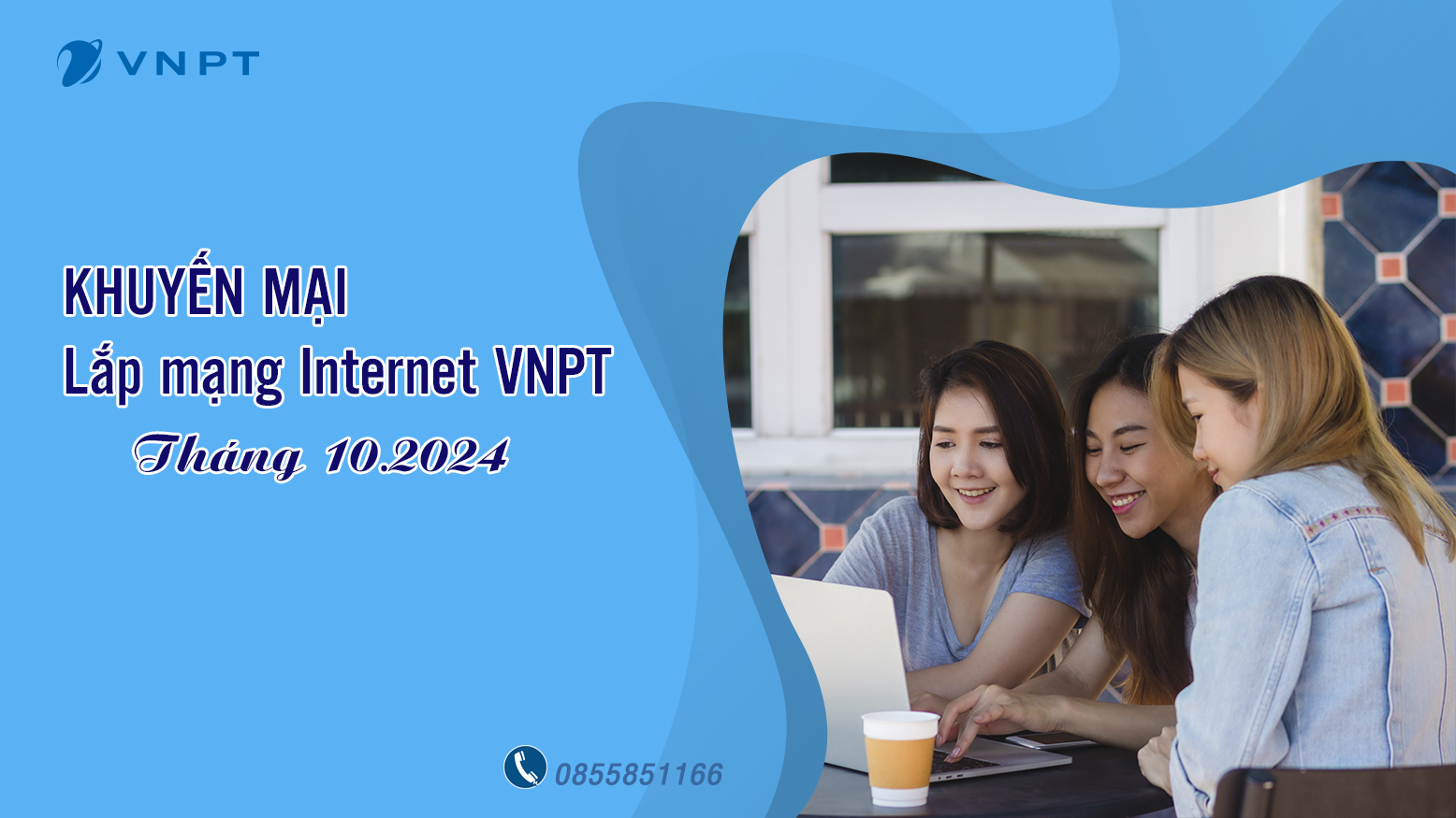 Khuyến mại lắp Internet VNPT tháng 10.2024