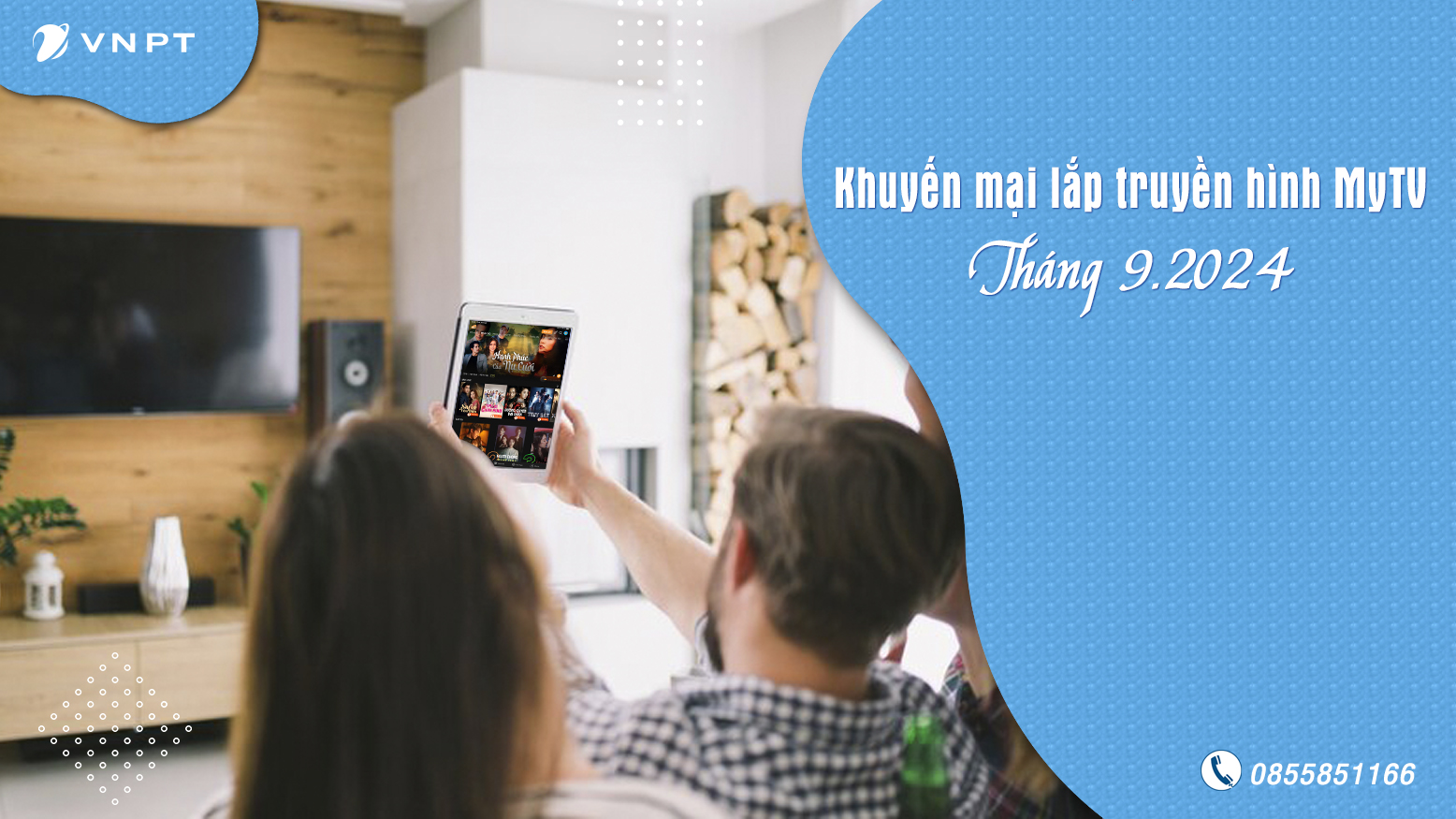 Khuyến mãi lắp đặt truyền hình MyTV tháng 9/2024