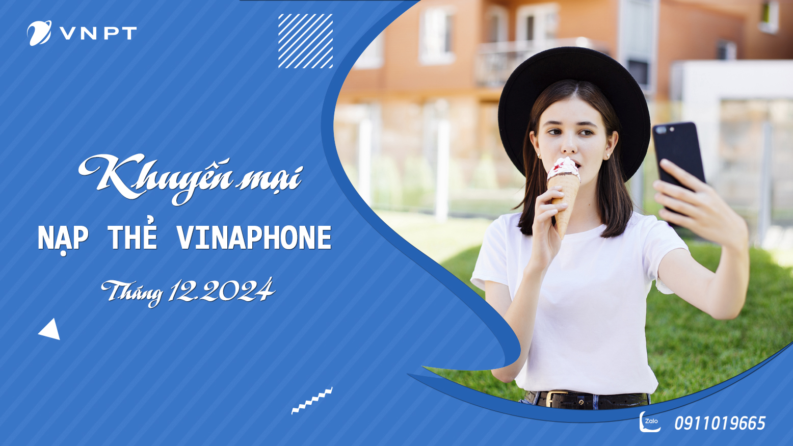 Cập nhật khuyến mại VinaPhone Tháng 12/2024: Nhận ưu đãi 20% khi nạp thẻ