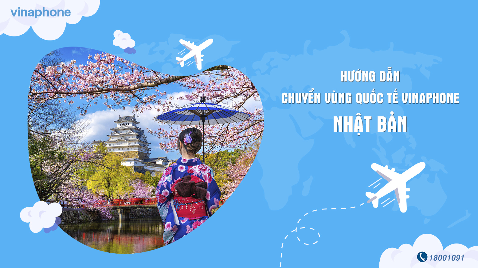 Đăng ký roaming VinaPhone Nhật Bản nhanh chóng mà không cần thay số