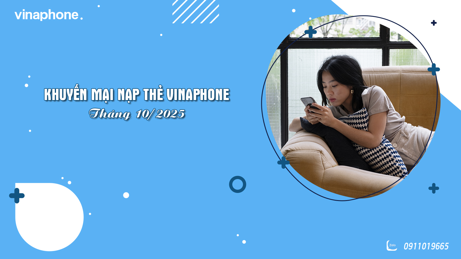 Khuyến mại nạp thẻ VinaPhone tháng 10.2025