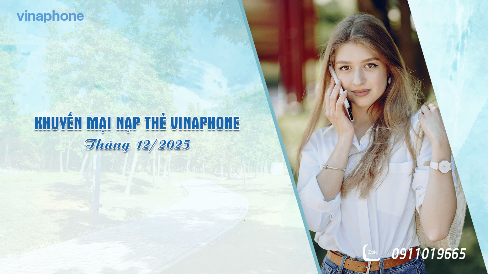 Tháng 12 tiết kiệm hơn với ưu đãi nạp thẻ từ VinaPhone