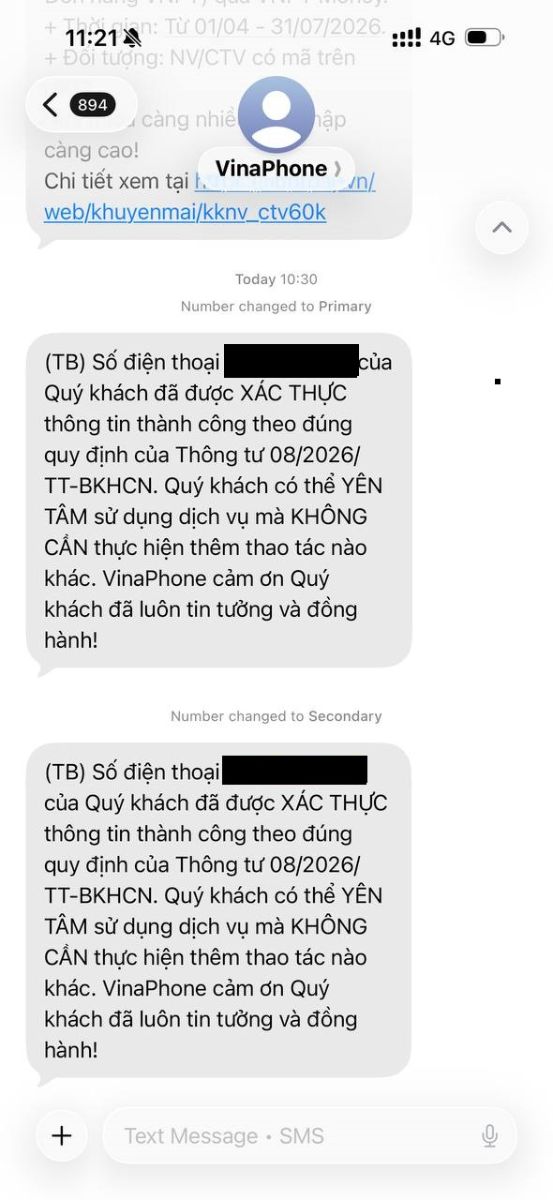 Bạn có thuộc diện phải xác thực thuê bao theo quy định mới 2026