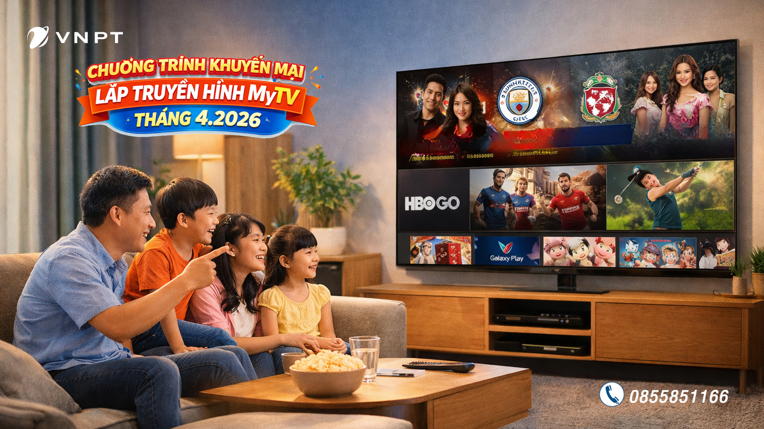 KHuyến mại lắp truyền hình MyTV tháng 4.2026