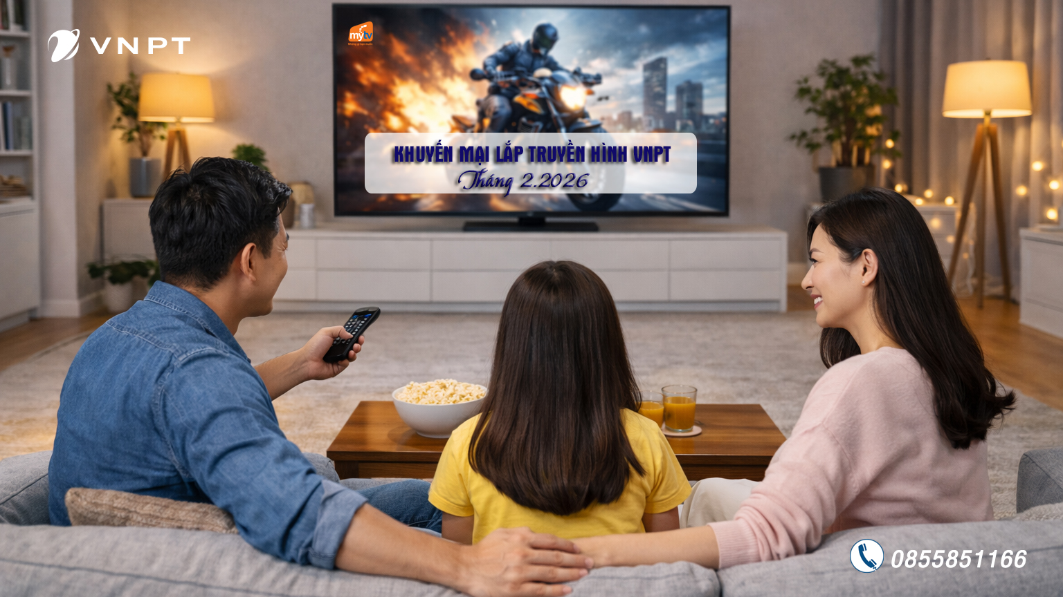 Khuyến mại lắp đặt truyền hình MyTV tháng 2/2026 