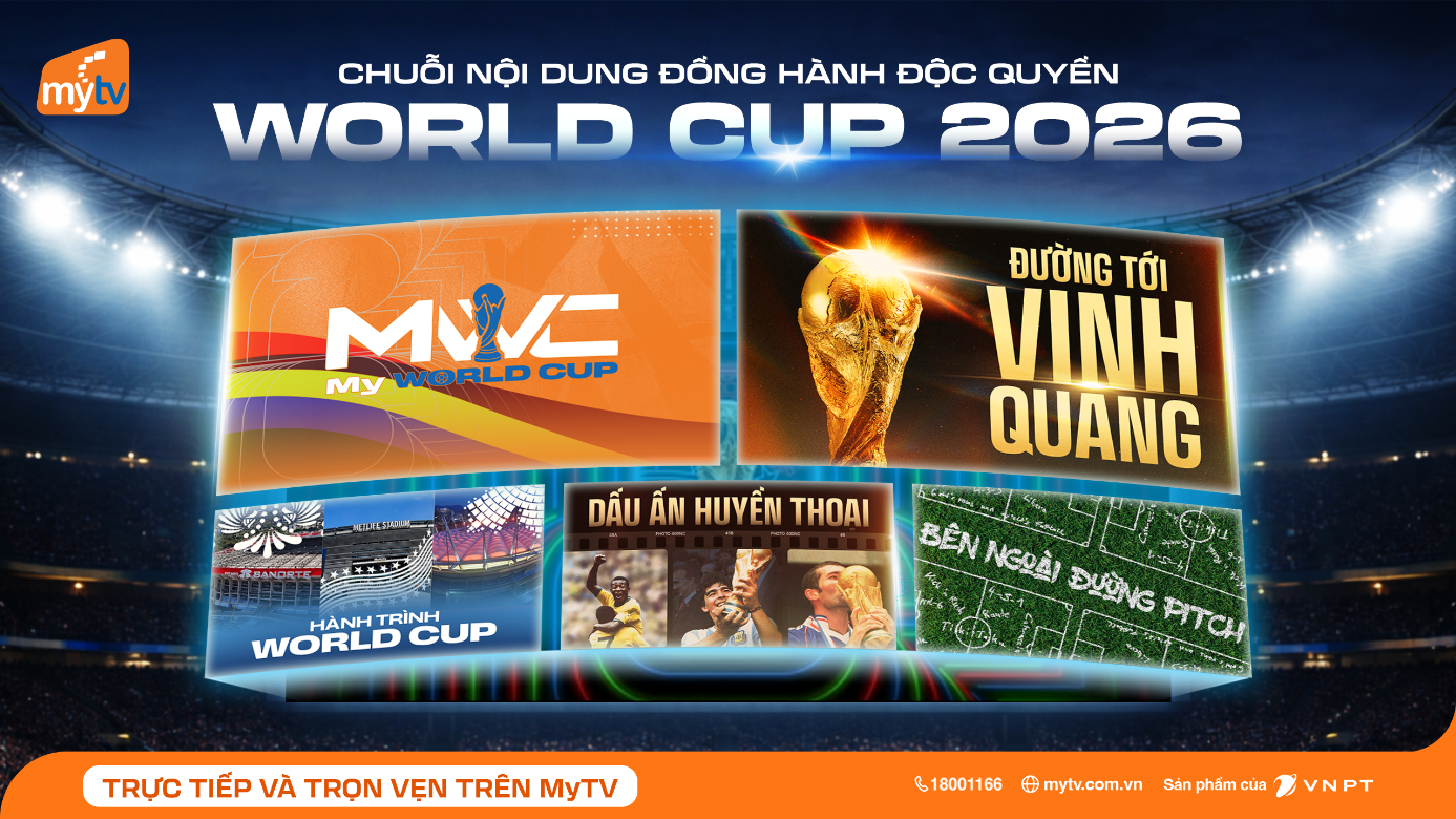 Trải nghiệm trọn vẹn cùng MyTV Sport Hub
