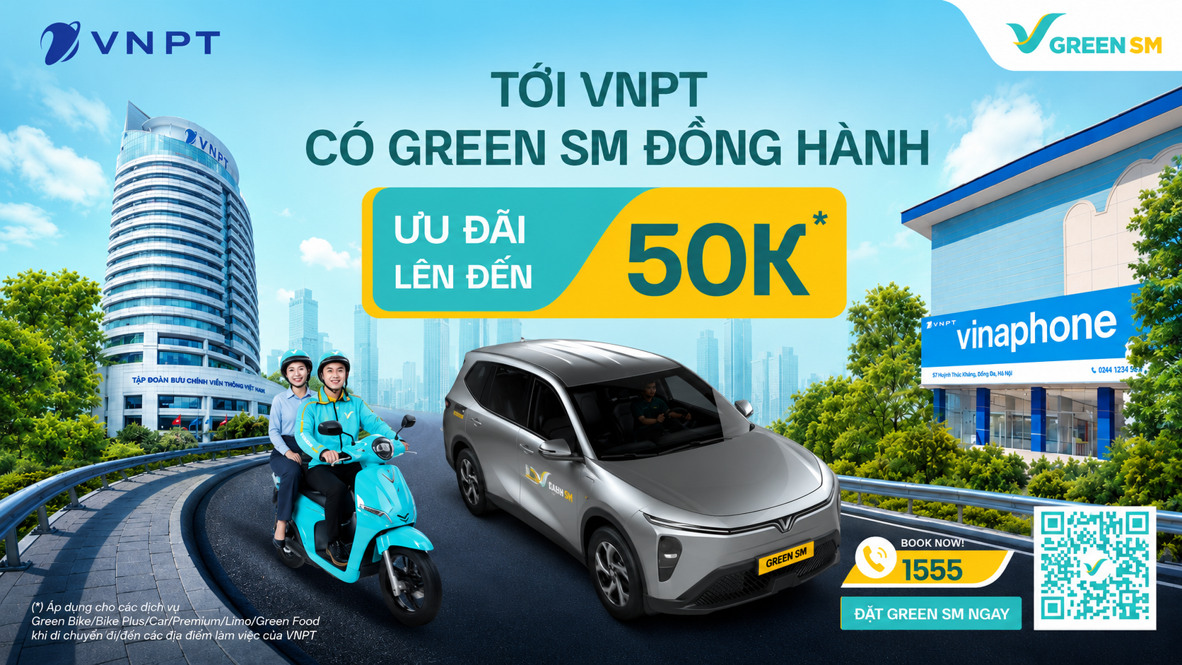 VNPT ĐỒNG HÀNH CÙNG GREEN SM