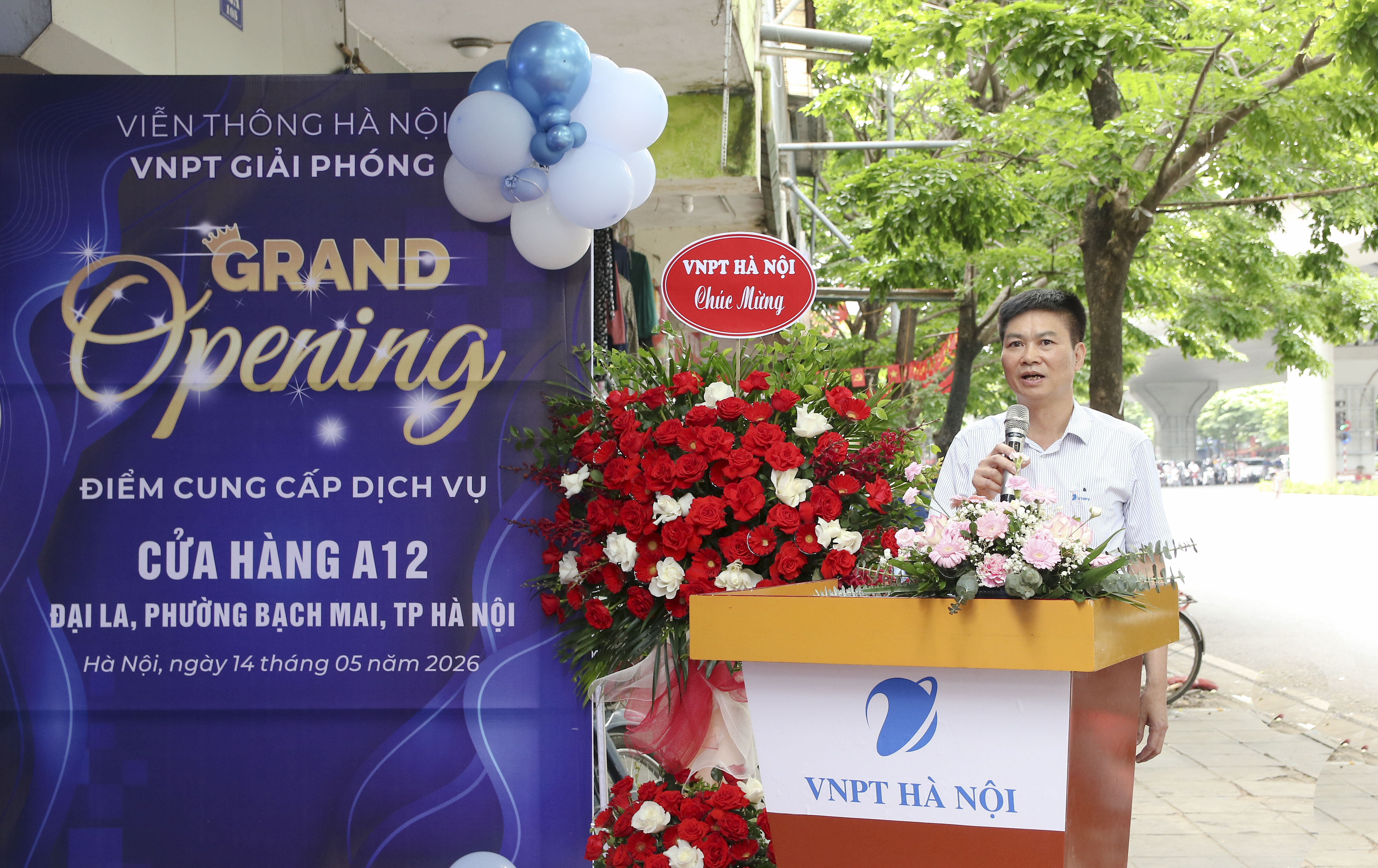 VNPT Hà Nội khai trương Cửa hàng Giao dịch A12 Đại La