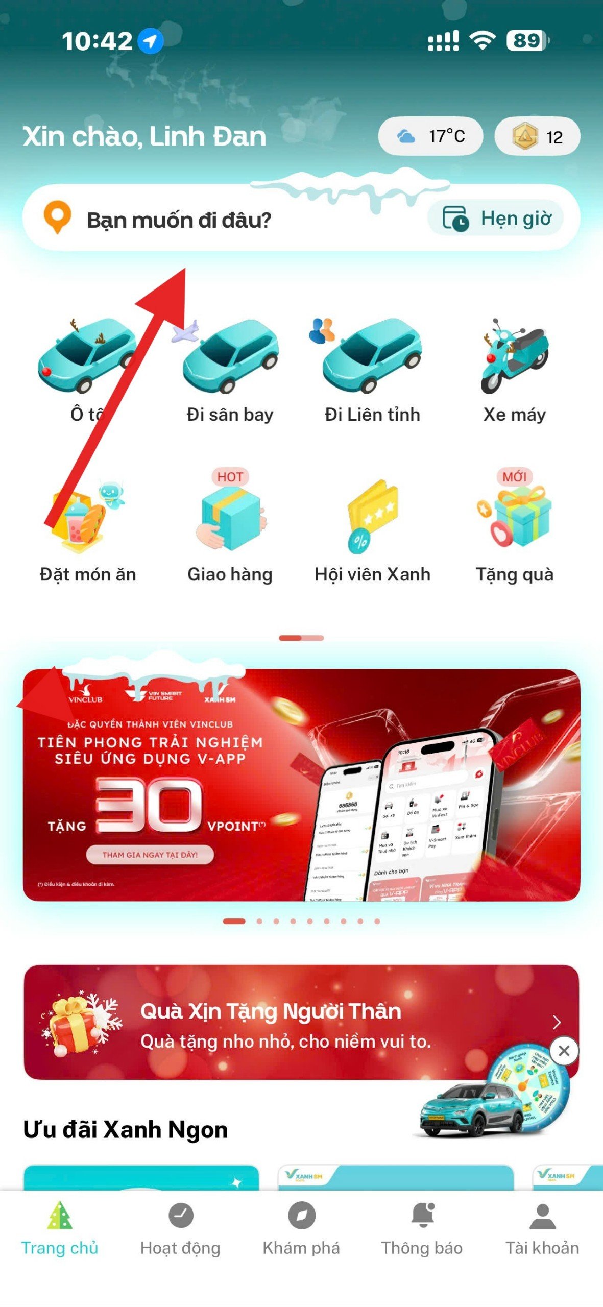 VinaPhone × Xanh SM – Kết nối hành trình xanh