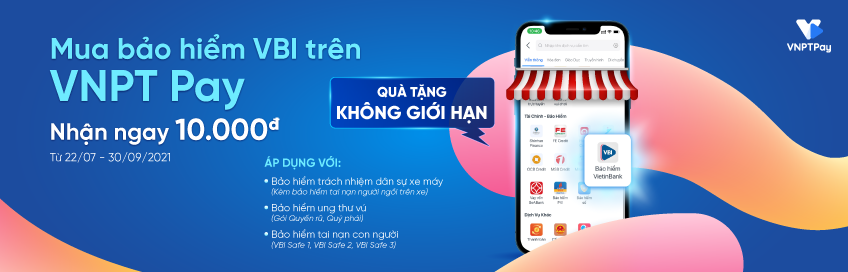 bảo hiểm VBI vnpt pay